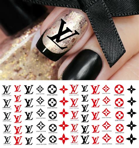 lv nail stickers|louis vuitton stickers for nails.